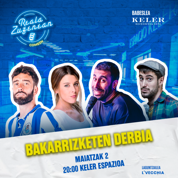 Comedy individual 1x1 derbi de monólogos eusk