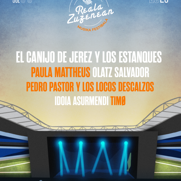 Cartel reala zuzenean musika festibala 4 5